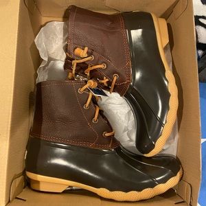 Sperry Duck Boots NWT